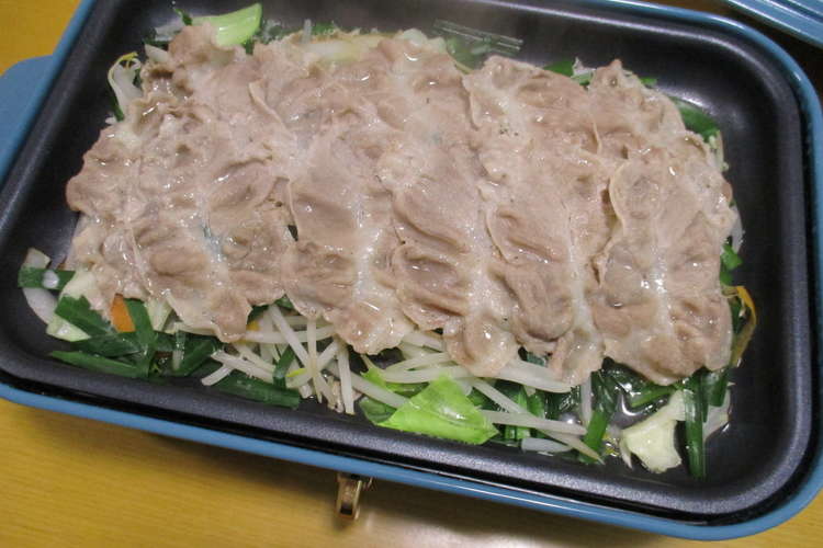 蒸しシャブシャブ ホットプレート レシピ 作り方 By まりり ん クックパッド 簡単おいしいみんなのレシピが354万品
