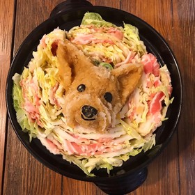 簡単可愛い♡大根おろしアート鍋