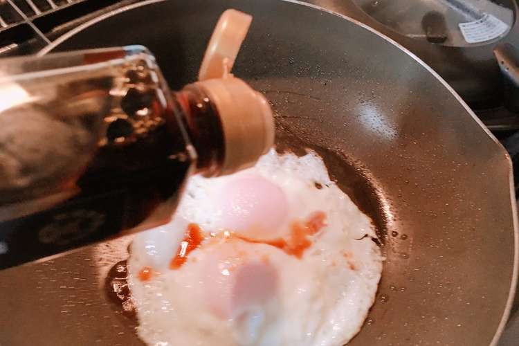 最後の一滴 魚醤こがし目玉焼き レシピ 作り方 By 能水商店 クックパッド 簡単おいしいみんなのレシピが358万品