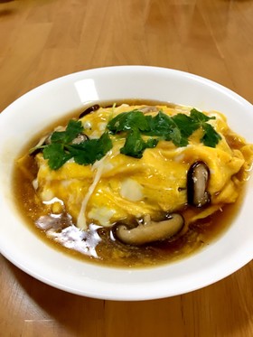 カフェ風☆和風あんかけオムライス