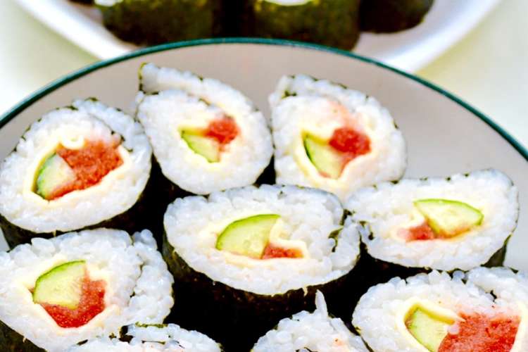 明太子シーチキン太巻き 恵方巻き レシピ 作り方 By カシさん クックパッド 簡単おいしいみんなのレシピが366万品