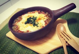 切り餅のオニオングラタンスープ鏡開きにも