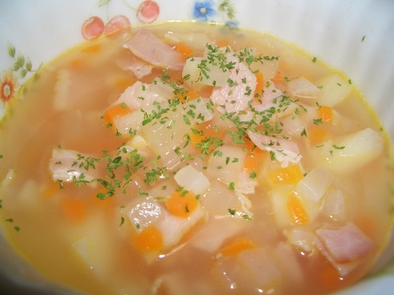 ◇シンプル◇栄養満点野菜のスープ♪の写真