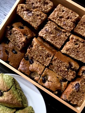 煮汁も使って*黒豆ときな粉のケーキ♪♪