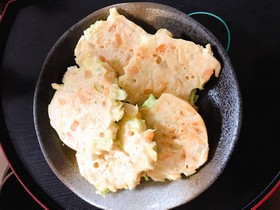 ぶっ込み野菜のお好み焼き〜幼児食