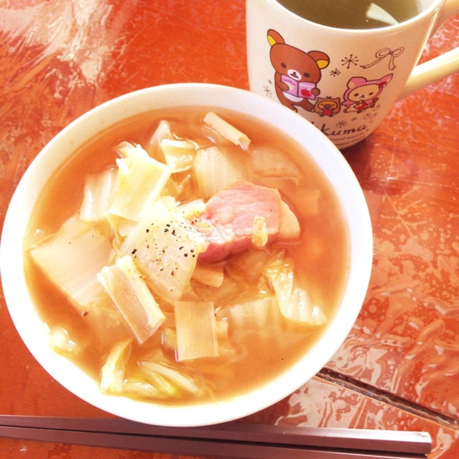 白菜スープの画像
