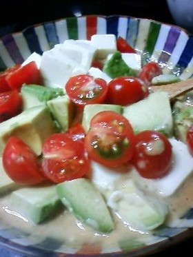 ❃アボカド豆腐サラダ❃