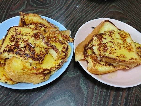 レンジで簡単浸透フレンチトースト