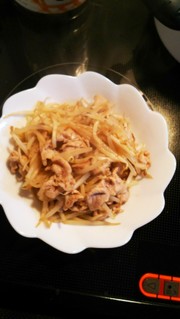 【おつまみにも最適☆】もやし&豚肉炒め☆の写真