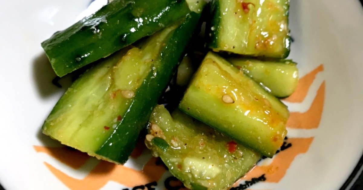 キュウリのマティーニのレシピ