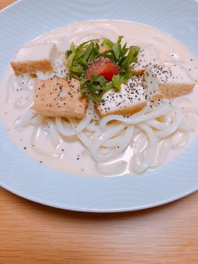 明太子クリームうどん
