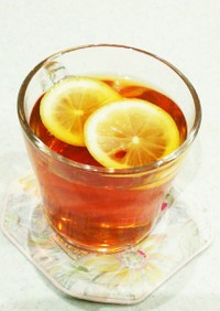 紅茶レモン♪風邪＆インフルエンザ予防に◎
