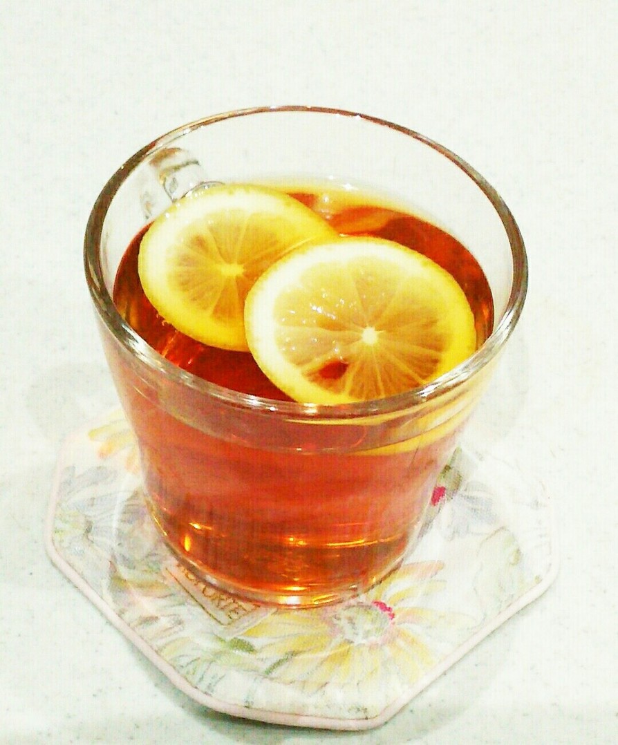 紅茶レモン♪風邪＆インフルエンザ予防に◎の画像