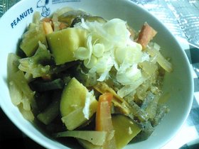 根菜のホックリ味噌煮