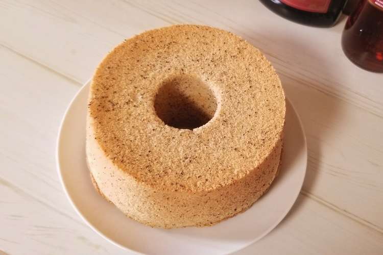 甘さ控えめ紅茶のシフォンケーキ レシピ 作り方 By Pear C クックパッド