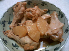 鶏手羽元のパイナップル煮