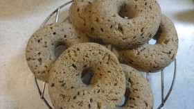 ◎糖質制限◎おから豆乳蒸しドーナツ◎和風