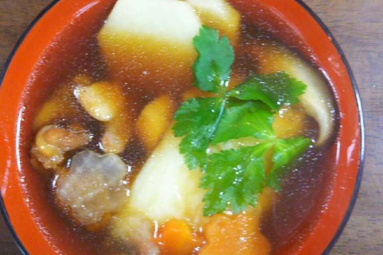 家族みんなが大好き お雑煮 関東風 レシピ 作り方 By Emi1009jp クックパッド 簡単おいしいみんなのレシピが358万品