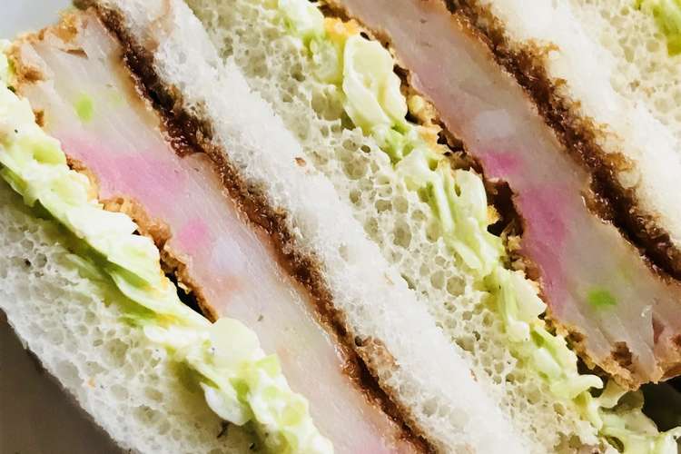 トンカツソースでありあわせカツサンド レシピ 作り方 By Bistromiti クックパッド 簡単おいしいみんなのレシピが375万品