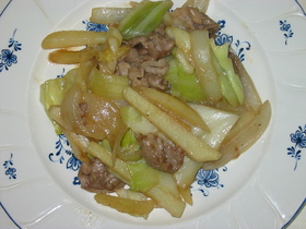 春野菜と豚肉のサッパリ青じそドレ炒め✿
