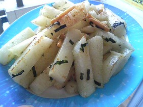 ★簡単★貧乏★山芋のお茶漬けの素炒め★