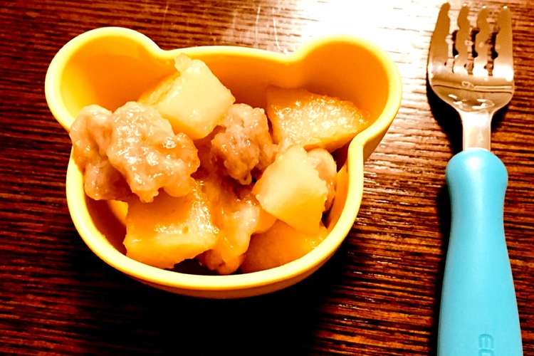 我が家の幼児食 鶏肉とじゃが芋の味噌炒め レシピ 作り方 By Yoko クックパッド 簡単おいしいみんなのレシピが356万品