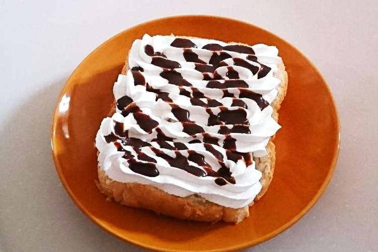 簡単 すぐ出来るホイップ チョコ食パン レシピ 作り方 By クローバー134 クックパッド 簡単おいしいみんなのレシピが365万品