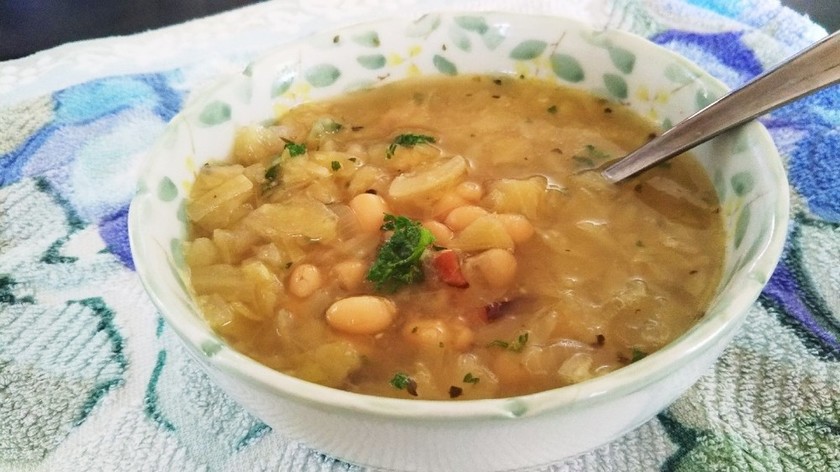 トスカーナ風白インゲン豆のスープのレシピ