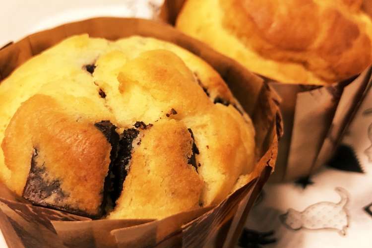 米粉のチョコバナナカップケーキ レシピ 作り方 By けいちゃごん クックパッド 簡単おいしいみんなのレシピが350万品