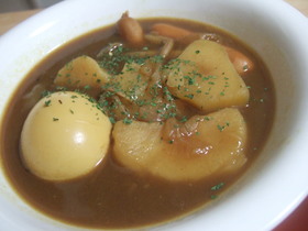 ルクでカレースープ