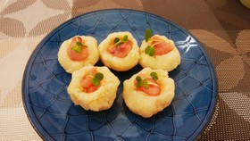 ☆オーロラソース入り塩辛マッシュポテト☆