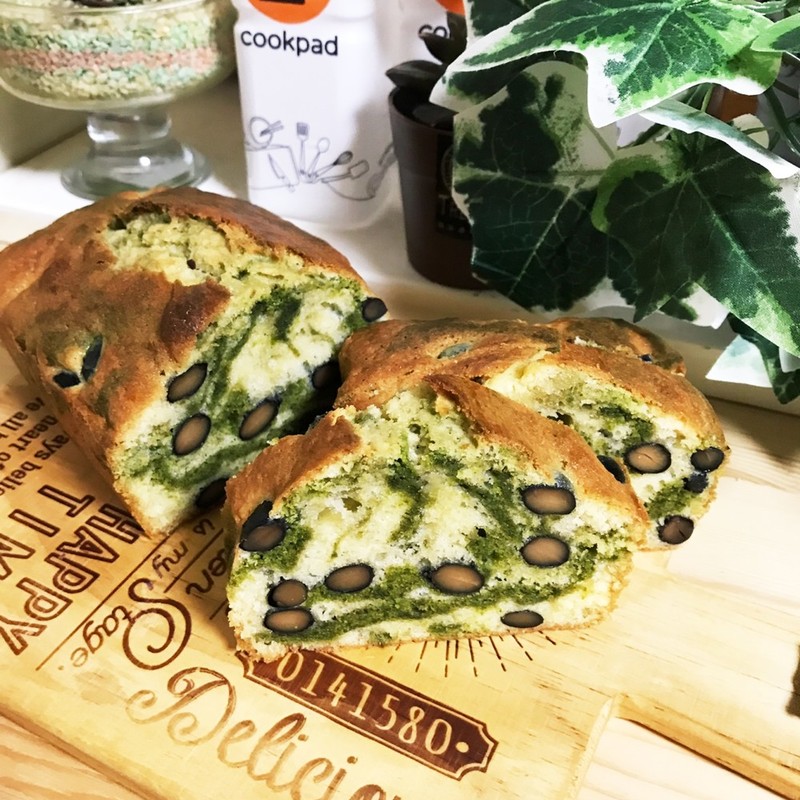 みんなが作ってる 抹茶マーブルパウンドケーキのレシピ クックパッド 簡単おいしいみんなのレシピが350万品