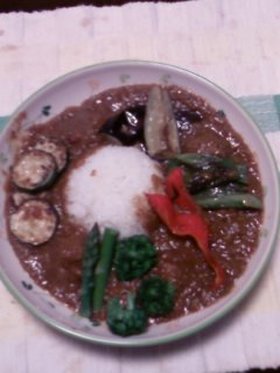 圧力鍋でミートボールカレー