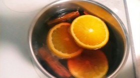 ホットワイン 赤ワインを使って~