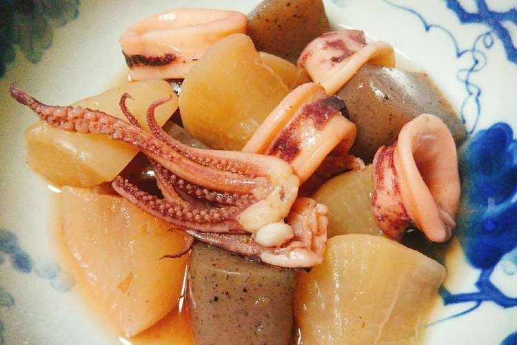 時短 冷凍大根とイカの煮物 レシピ 作り方 By ドラエミ クックパッド 簡単おいしいみんなのレシピが365万品