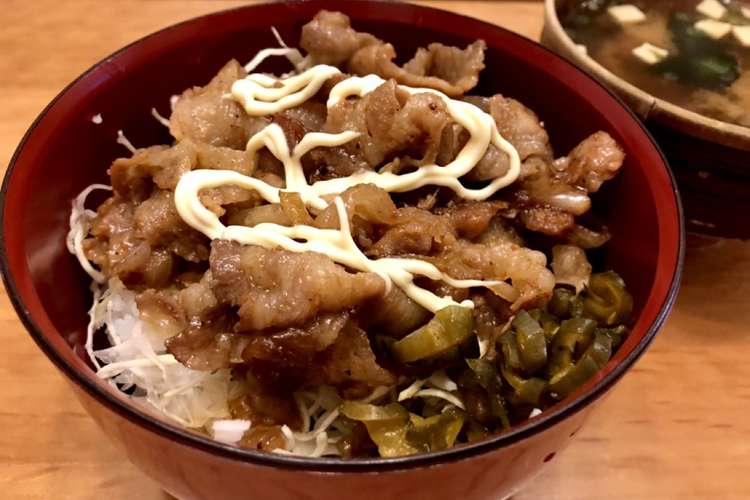 超簡単 焼肉のタレで作るバラ丼 レシピ 作り方 By クックwtg4um クックパッド