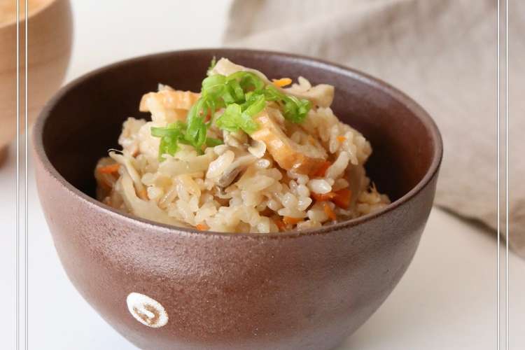 舞茸の炊き込みご飯 レシピ 作り方 By To Nig クックパッド