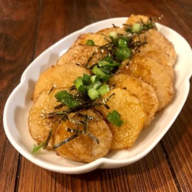 簡単♡長芋のオイバター醤油焼き