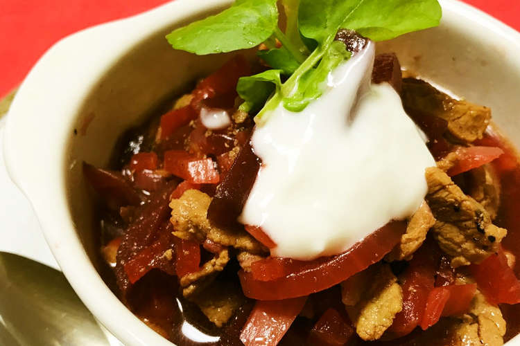 ビーツと大根のボルシチ風赤いスープ レシピ 作り方 By いぬねこ食堂 クックパッド 簡単おいしいみんなのレシピが353万品