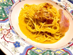 我が家の味、本格濃厚☆カルボナーラ