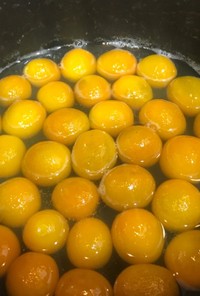 15分で作れる金柑ハチミツ漬け