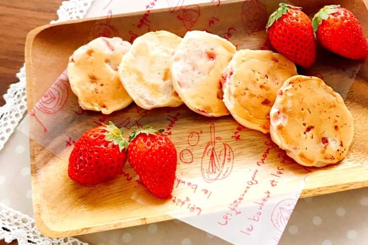 離乳食後期 いちごヨーグルトパンケーキ レシピ 作り方 By とこきち クックパッド 簡単おいしいみんなのレシピが360万品