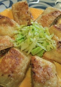 卵の羽根つき「油揚げ包み餃子」 