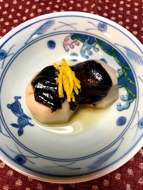 里芋のゆず味噌かけ