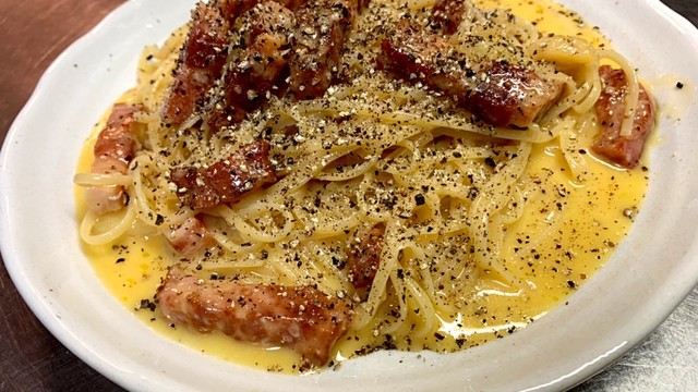 カルボナーラ 生クリーム 牛乳不使用 レシピ 作り方 By 男の孤料理 クックパッド 簡単おいしいみんなのレシピが359万品