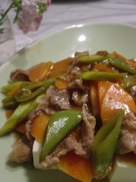野菜たっぷり!あんかけヘルシー温豆腐♪