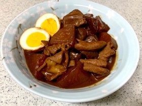 名古屋名物どて煮☆電気圧力鍋☆