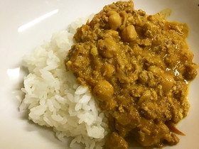 ルーなしで!キーマカレー