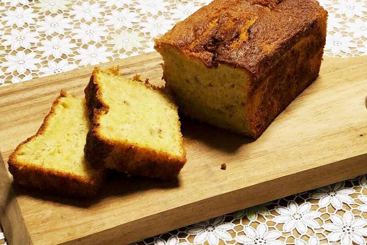 メープル香る完熟バナナケーキ レシピ 作り方 By もぐコロ クックパッド 簡単おいしいみんなのレシピが359万品