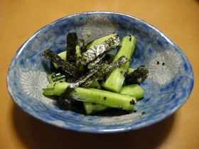 あっという間♪ごま塩きゅうり